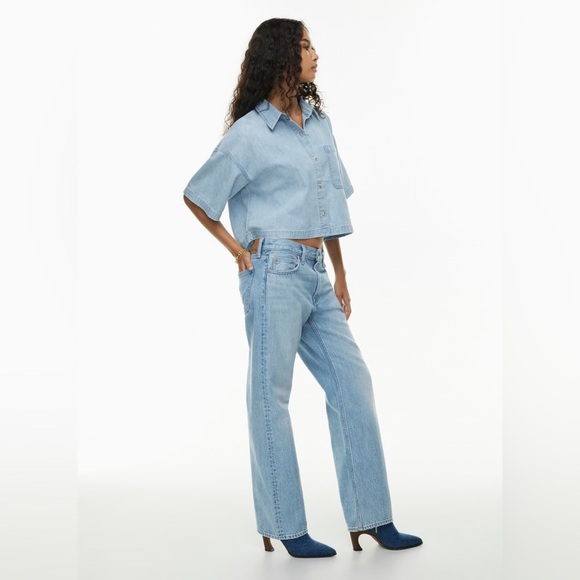 Aritzia Denim Forum The Jane Boxy Shirt - Picture 4 of 10